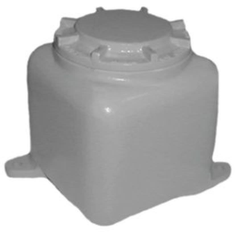 Emerson Electric Appleton® AMPA976 Standard Mounting Plate, For Use With AGUB-976A Explosionproof, Dust Ignitionproof Instrument and Meter Enclosure, Aluminum